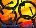 Power Cords Detachable For International Applications
